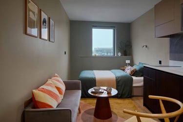 1 bed studio, Old London Road, City Centre, Kingston, KT26SN - Image 1